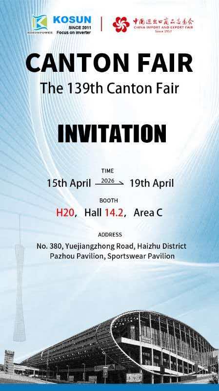 KOSUN pone ut Exhibeant in 139th Canton Fair
